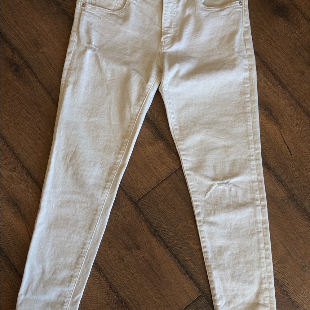 Moussey vintage white jeans made in Japan size 29